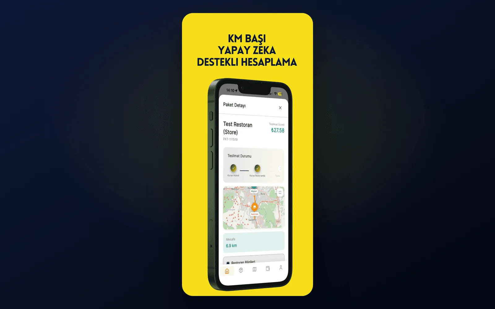 Açsan Gelsin — uygun fiyatlı teslimat ekranı