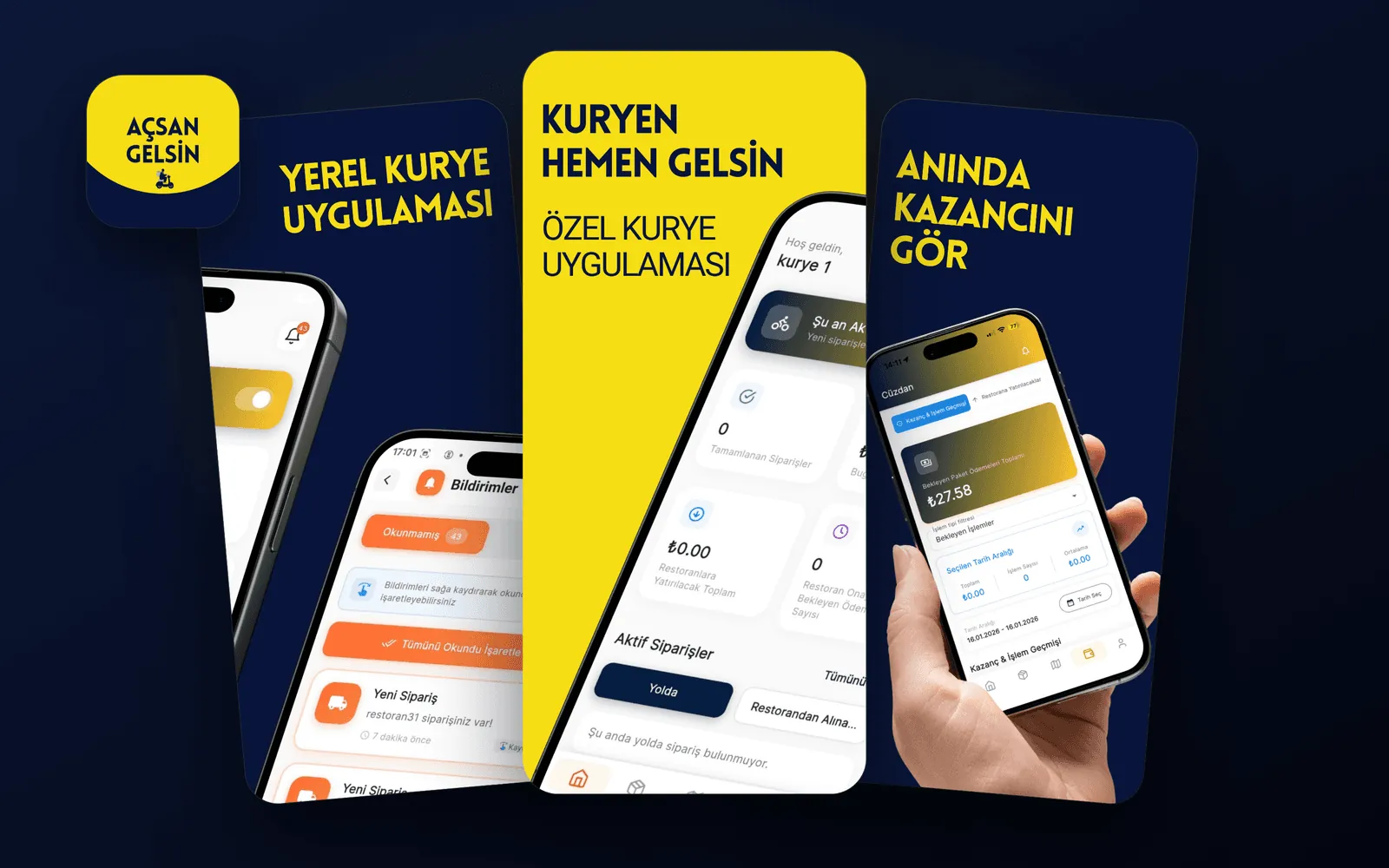 Açsan Gelsin — ürün ekran görüntüsü