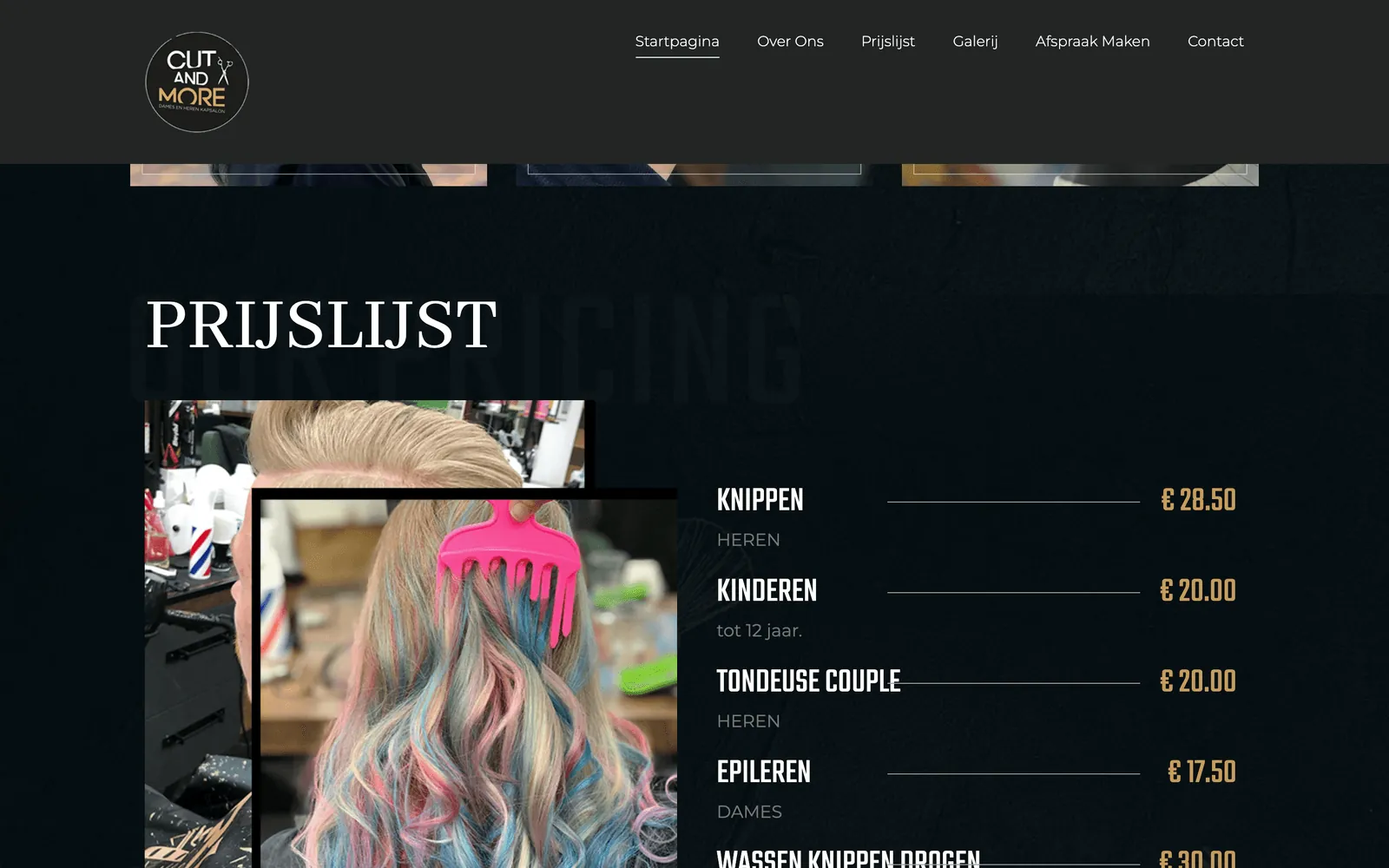 CutandMore — STİLİST TAKVİMİ