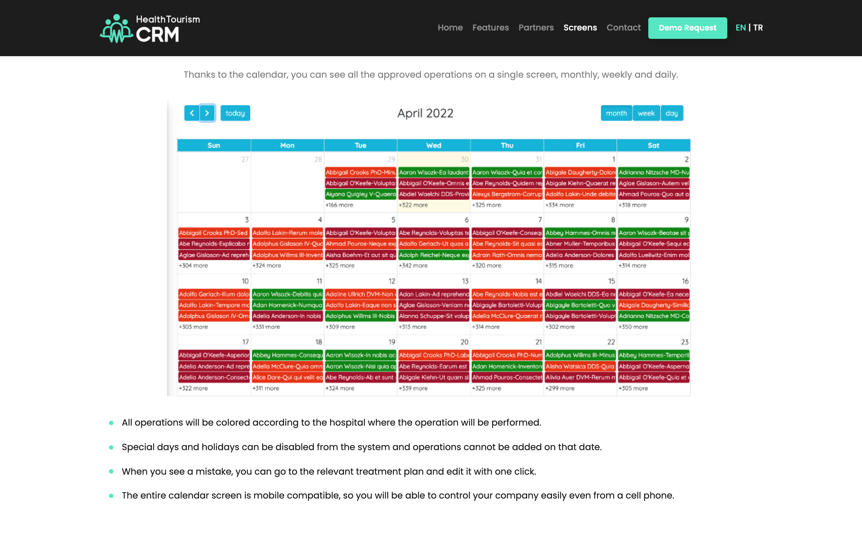Health Tourism CRM — ÇOKLU PARA BİRİMLİ TEKLİF