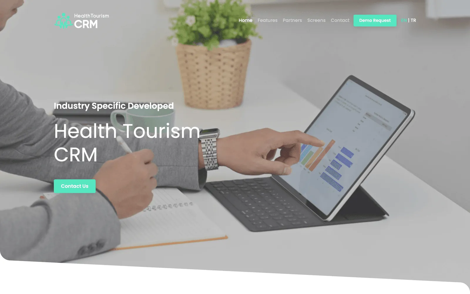 Health Tourism CRM — ürün ekran görüntüsü