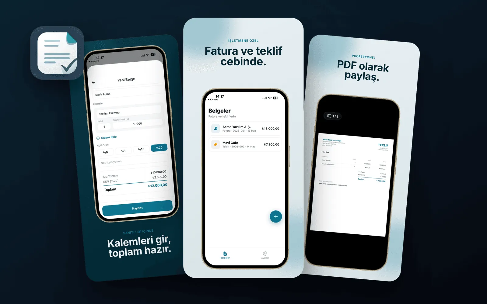 Invoice Fatura — ürün ekran görüntüsü
