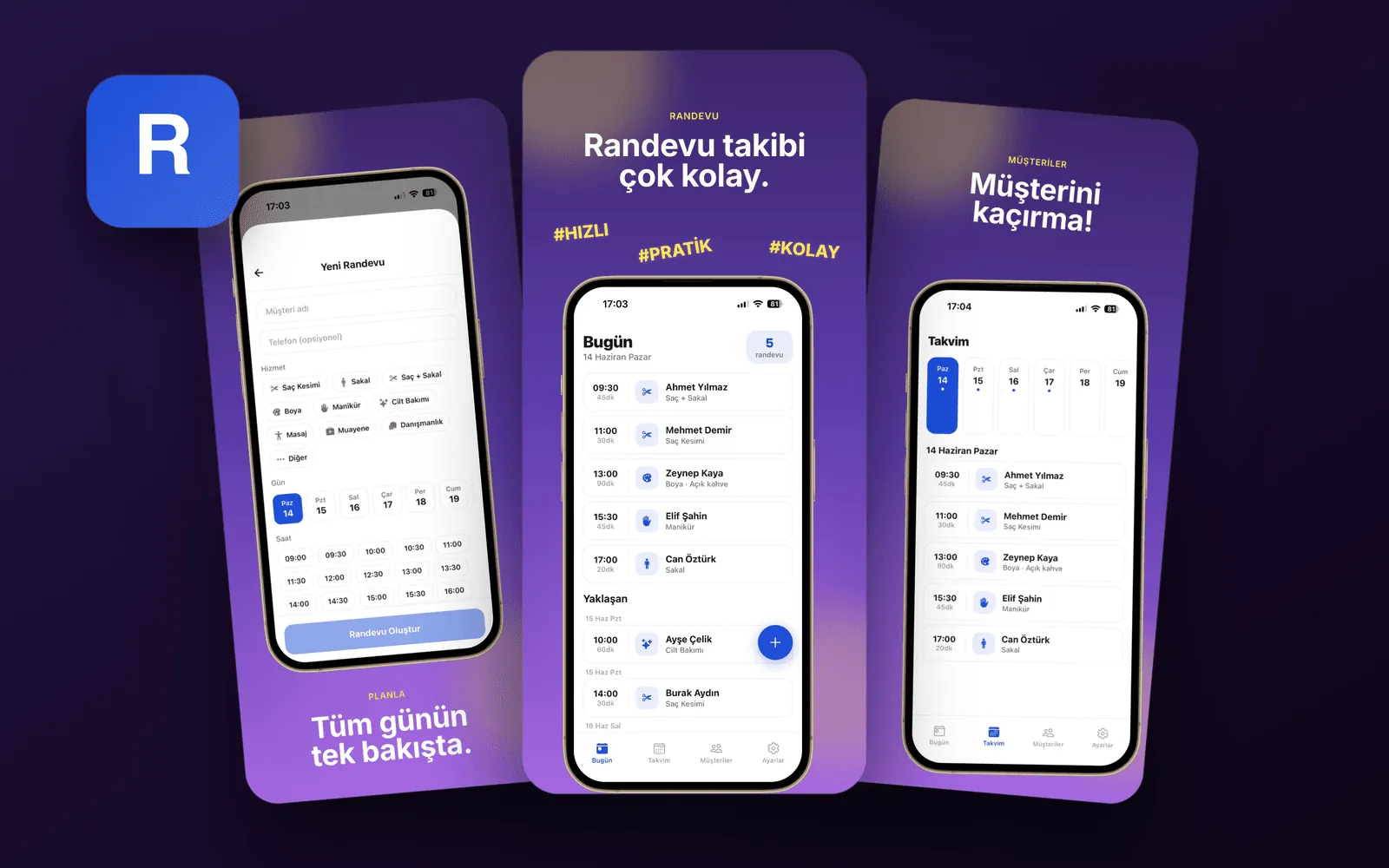 Randevu — ürün ekran görüntüsü
