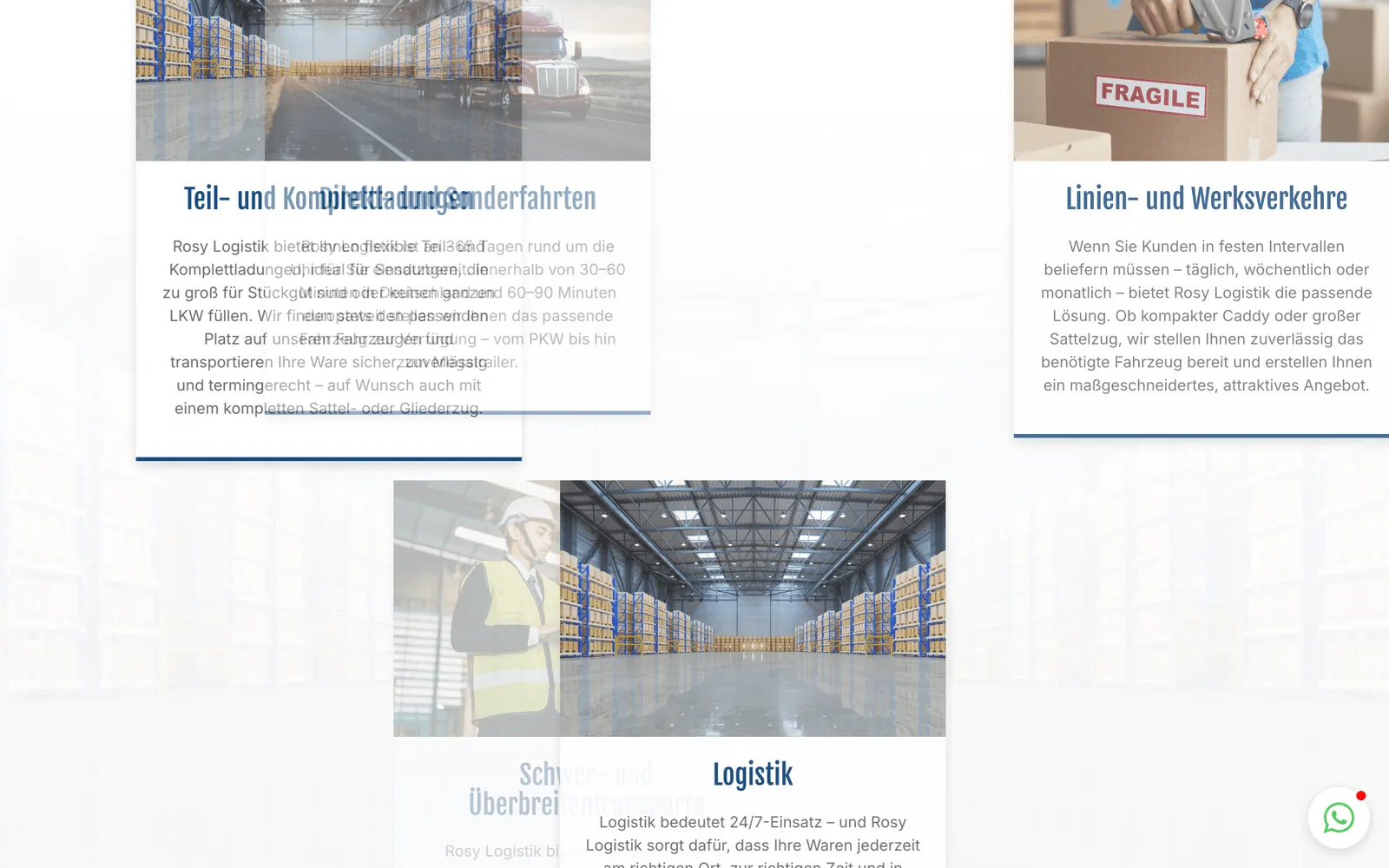 Rosy Logistik — TEKLİF TALEBİ