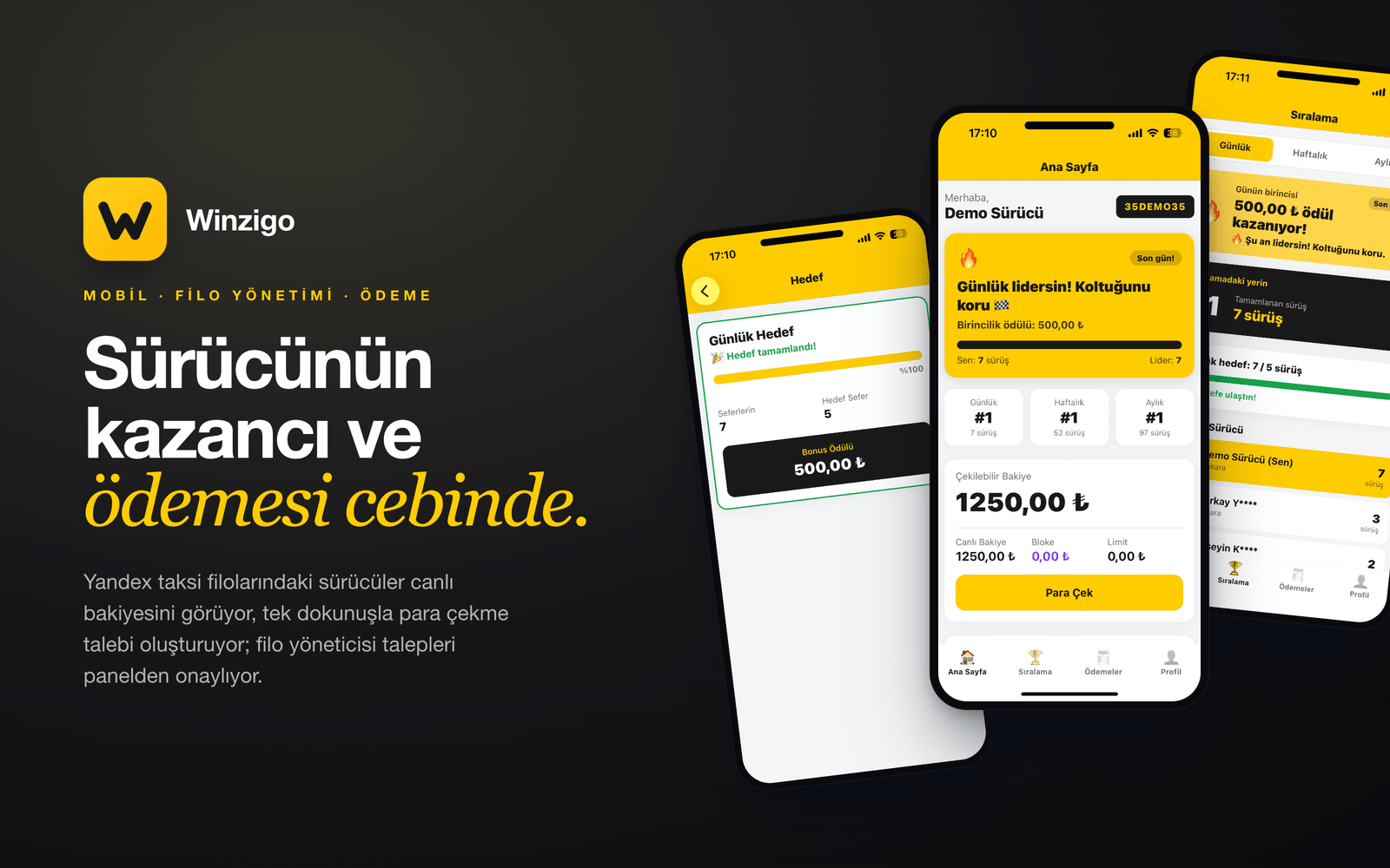 Winzigo — ürün ekran görüntüsü