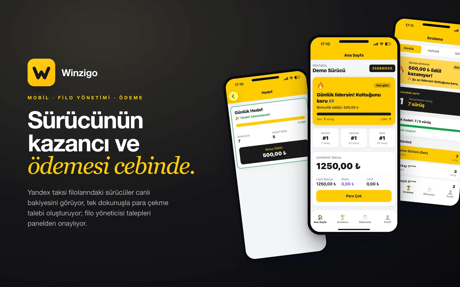 Winzigo — ürün ekran görüntüsü